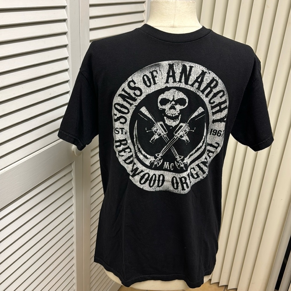 Sons of Anarchy Black Shirt Size Small
